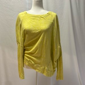 Anthropologie Slouchy, Asymmetric, Tee in soft rib knit